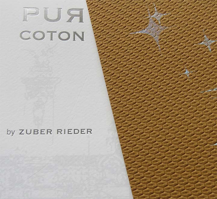 Pur coton - Papeterie Zuber Rieder